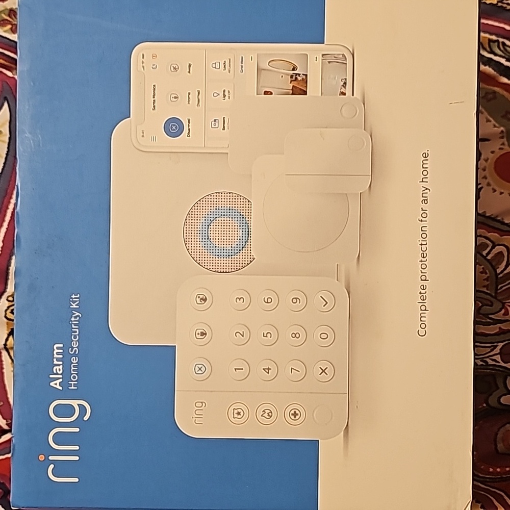 NIB Ring Alarm Home Security Kit 8pc